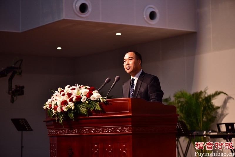 Mr. Ma Lihuai, Director of the Central Committee of the CPC Central Committee, addressing during the event.